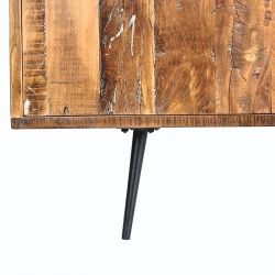 Buffet industriel en bois recyclé MELISSA 193cm