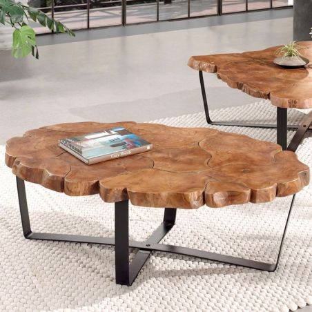 Table basse ovale teck 120cm Casita PALATABA 20