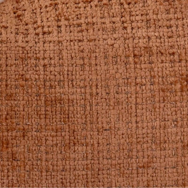 Canapé 3 places confort en tissu terracotta 204cm HASTING Casita