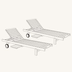 Autres meubles de jardin