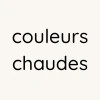 Canapé couleurs chaudes